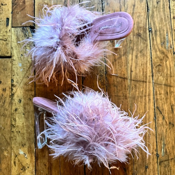 JEFFREY CAMPBELL DAISEY HEEL PINK/ROSE - SIZE 7.5 - Picture 3 of 15